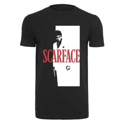 Abbildung von Merchcode Herren Scarface Tshirt print, Herren, Größe: Medium, Black
