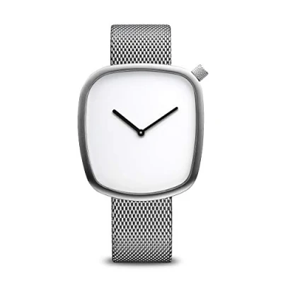 Abbildung von BERING Unisex Uhr Quarz Movement Pebble Collection mit Edelstahl und Saphirglas 18040 004 3 ATM