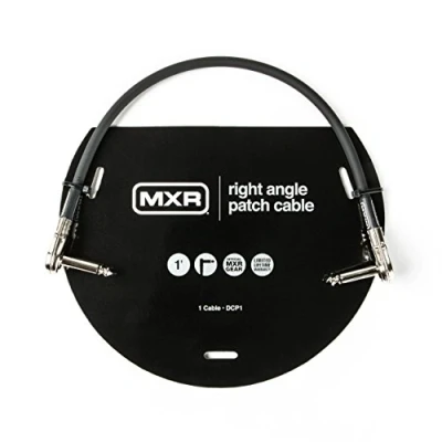 Abbildung von JIM DUNLOP MXR Patchkabel, 1 Fuß 0,3 m, Flacher Winkelstecker (DCP1)