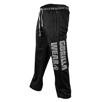 Abbildung von Gorilla Wear LOGO Jogginghose, Herren, Größe: XXL, Black