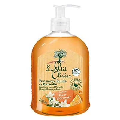 Abbildung von Le Petit Olivier Flüssigseife aus der Provence Orangenblüte (Fleur d&#039;Oranger) 300 ml