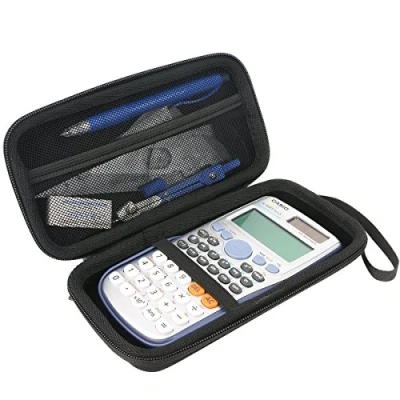 Abbildung von Khanka Eva Hart Reise Tragetasche Tasche Für Casio FX 991 ES Plus/DE X wissenschaftlicher Taschenrechner.(Nur Tasche)