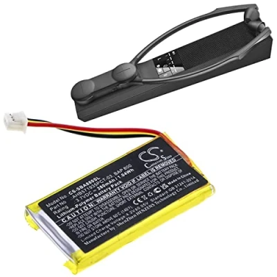 Abbildung von Cameron Sino Akku für Sennheiser Flex 5000, RS Set 880 PN:Sennheiser AHB571935PCT 03, BAP 800, CP SN800 280mAh / 1.04Wh