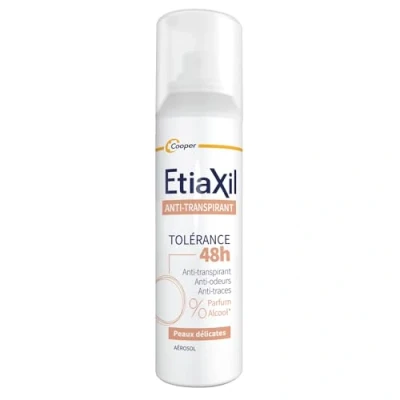 Abbildung von ETIAXIL Antitranspirant mäßiges Schwitzen Achseln Toleranz Aerosol 150 ml
