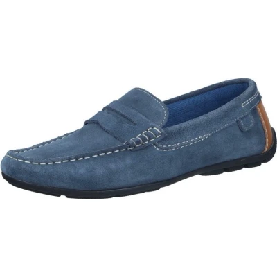 Abbildung von Manitu Mokassin, Herren, Größe: 44, Navy Schuhe