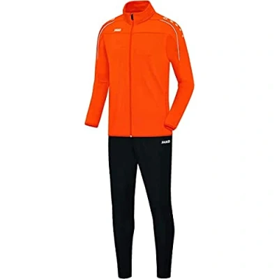 Abbildung von JAKO Kinder Trainingsanzug Classico, neonorange, 128, M8150