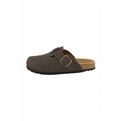 Abbildung von Supersoft Classic Pantolette flach, Herren, Größe: 43, Braun Schuhe