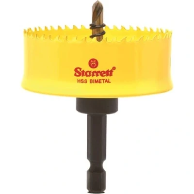 Abbildung von Starrett HSS Bi Metall Lochsäge CSC51 Akku Glattschnitt für Holz, Kunststoffe, Stahl, verschiedene Materialien 51mm