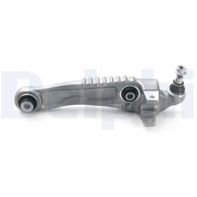 Abbildung von DELPHI TC4457 Querlenker mit Trag /Führungsgelenk rechts, Vorderachse Längslenker Aluminium LAND ROVER: Range Rover Velar, JAGUAR: F Pace
