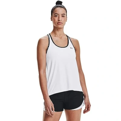 Abbildung von Under Armour Knockout TANK Top, Damen, Größe: Large, White/black