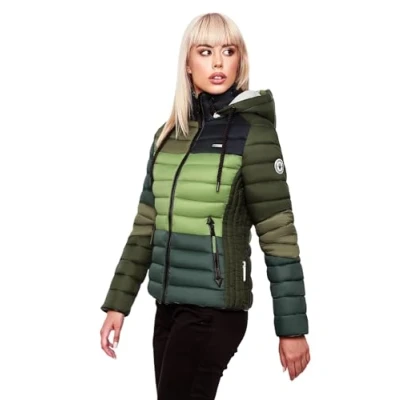 Abbildung von Navahoo Lulana Multikulti Übergangsjacke, Damen, Größe: XS, Multicolour green forest