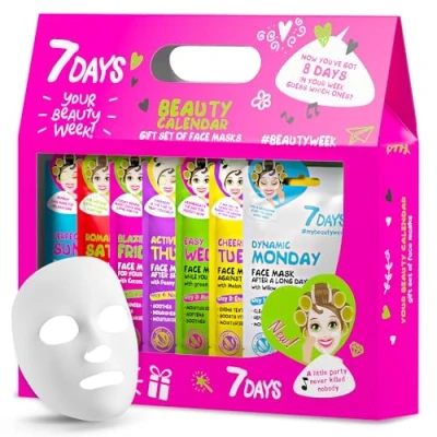 Abbildung von 7days GIFT SET Beauty Calendar Masks Gesichtspflegeset, Größe: 224 g,