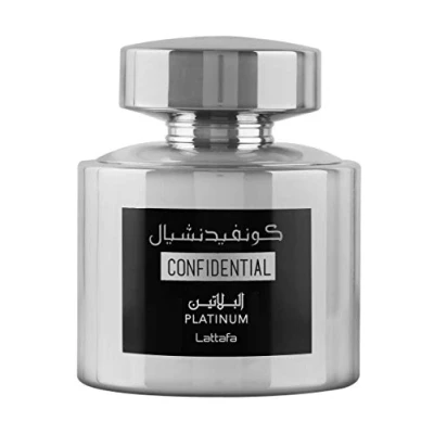 Abbildung von Lattafa Confidential Platinum Eau de Parfum 100 ml
