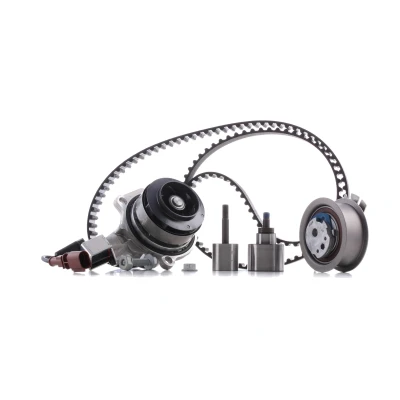 Abbildung von INA 530 0650 30 Wasserpumpe + Zahnriemensatz mit schaltbare VOLKSWAGEN: Golf 7 Schrägheck, Variant, Touran II