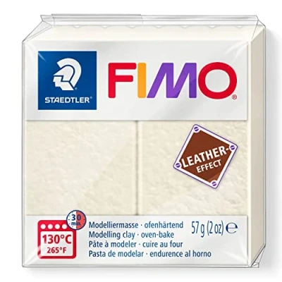 Abbildung von Fimo Effect leather 57 g ivoor 8010 029 (04 19)