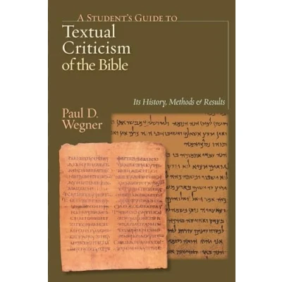 Abbildung von A Student&#039;s Guide to Textual Criticism of the Bible: Its History, Methods and Results