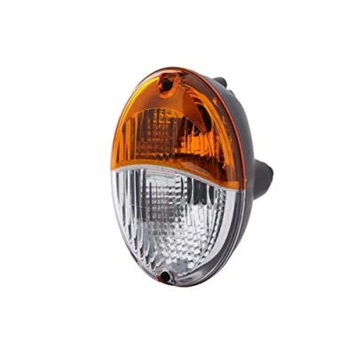Abbildung von HELLA Blinkleuchte Agroluna Halogen 12V Einbau/Anbau/geschraubt ADR/GGVS Lichtscheibenfarbe: gelb/weiß Stecker: Flachstecker links/rechts Menge: 1 2BE 343 130 001