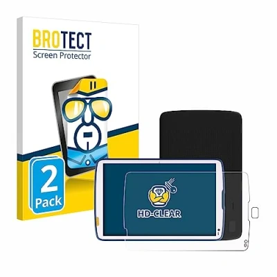 Abbildung von BROTECT (2 Stück Schutzfolie für Zebra ET40 10.1&quot; (Display+Kamera) Displayschutz Folie Ultra Klar
