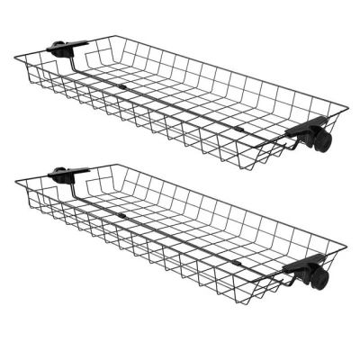 Abbildung von SoBuy Aufbewahrungskorb FRG34 P0 (2 St), 2er Set Körbe für Kleiderständer Teleskop Garderoben System