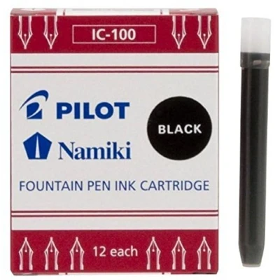 Abbildung von Pilot Füllhalterpatrone IC 100 VE=12 Stück schwarz
