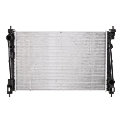 Abbildung von NRF 53017 Kühler, Motorkühlung Aluminium 618 398 16 EASY FIT mit Dichtring Kühlrippen gelötet FIAT: Grande Punto Schrägheck, Evo Schrägheck