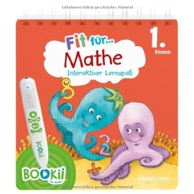 Abbildung von BOOKii Fit für Mathe Interaktiver Lernspaß 1. Klasse (BOOKii / Antippen, Spielen, Lernen)