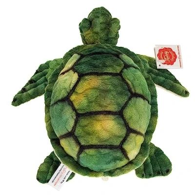Abbildung von Teddy Hermann® Kuscheltier Wasserschildkröte, 23 cm, zum Teil aus recyceltem Material