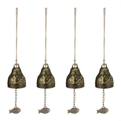 Abbildung von relaxdays Windspiel Glocken 4er Set Feng Shui