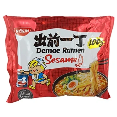Abbildung von Nissin Instant Nudeln Sesame 30er Pack (30 x 100g) asiatische Nudelgericht