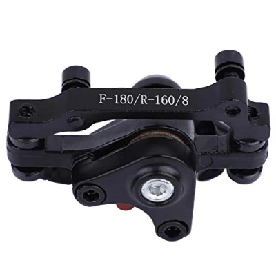 Abbildung von MAGT Fahrrad Scheibenbremse, Mechanische Ziehen Scheibenbremse Vorne Hinten Fahrradbremse (BB8(F180R160))