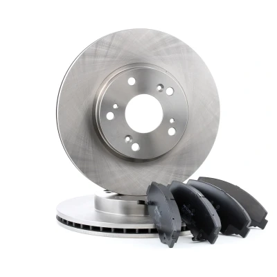 Abbildung von RIDEX 3405B0189 Bremsscheiben und beläge Vorderachse Belüftet HONDA: CR V 2