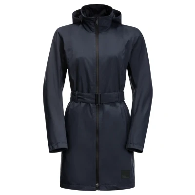 Abbildung von Jack Wolfskin Damen Norden Port Coat W Mantel, Night Blue, M