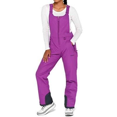 Abbildung von Arctix Damen Essentielle Isolierte Latzhose Ski Lätzchen, Amethyst, Medium Short