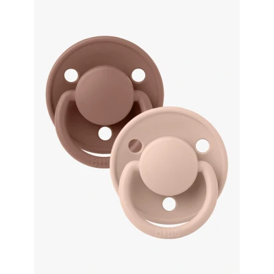 Abbildung von BIBS Schnuller De Lux 2er Pack Silicone, Woodchuck/Blush