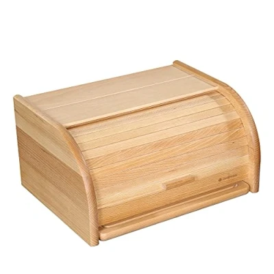 Abbildung von Zassenhaus Brotkasten Rollbrotkasten Brottopf Brotbox COUNTRY Buche