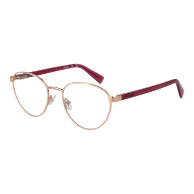Abbildung von Guess Unisex GU8282 028 Rahmen von BRILLEN Metall Gold Rund Normal
