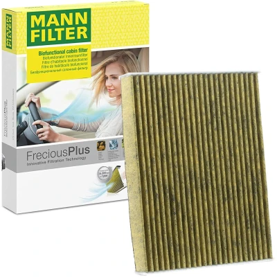 Abbildung von MANN FILTER FP 27 009 Innenraumfilter RENAULT: Trafic 3 Kastenwagen, Bus, SCENIC 3, OPEL: Vivaro B Combi, Kastenwagen