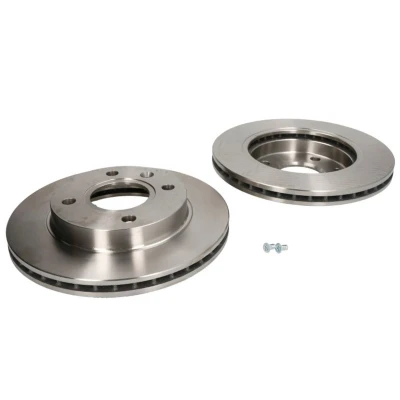 Abbildung von DELPHI BG2440 Bremsscheibe 240 20 4 Belüftet geölt unbehandelt ohne Radlager, ABS Sensorring FORD: FIESTA 3, 4, KA Schrägheck
