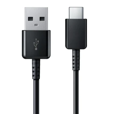 Abbildung von USB C auf Kabel von Samsung Schwarz Kunststoff