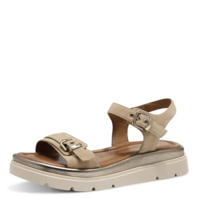 Abbildung von Tamaris Sandalette Damen Bequem braun,EU 38