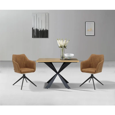 Abbildung von Home affaire Esszimmerstuhl &quot;Naples&quot;, (Set), 2 St., Drehstuhl 360 Grad Drehfunktion