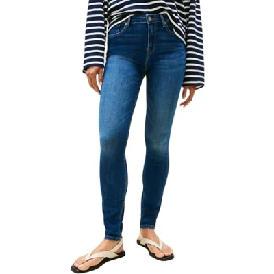 Abbildung von Tommy Hilfiger Wide LEG Leg, Damen, Größe: 34x32, Blue denim