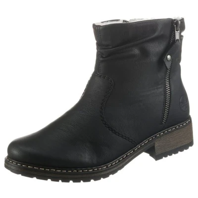 Abbildung von Rieker Ankle Boot, Damen, Größe: 37, Black Schuhe