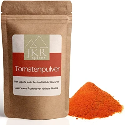 Abbildung von JKR Spices® 1000g Tomatenpulver feines Pulver aus sonnengereiften und getrockneten Tomaten Zum Kochen von mediterranen Gerichten unser gemahlenen Naturbelassen