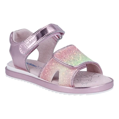 Abbildung von Richter Sandale &quot;Romea WMS: mittel&quot;, Glitzersandale mit Glitter und Metallic, Größenschablone zum Download