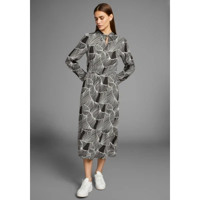 Abbildung von HECHTER PARIS Midikleid mit modischen Print NEUE KOLLEKTION