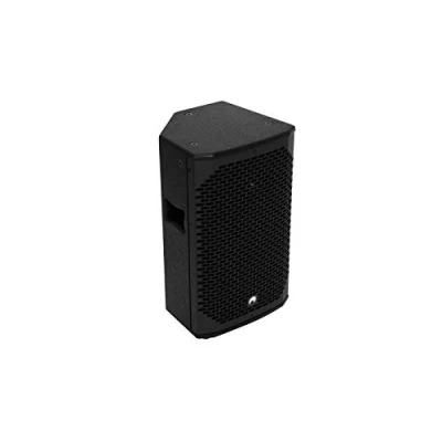 Abbildung von Omnitronic AZX 210 2 Wege Top 200W Passive Lautsprecherbox mit 10&quot; Woofer, 1&quot; Treiber und 200 W RMS Stabiles MDF Gehäuse Schutzgitter Tragegriffen