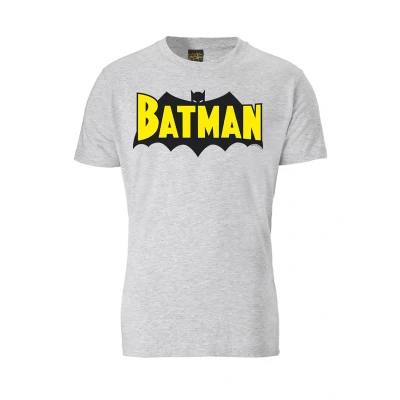 Abbildung von Logoshirt Batman Wings Tshirt print, Damen, Größe: Medium, Grau meliert