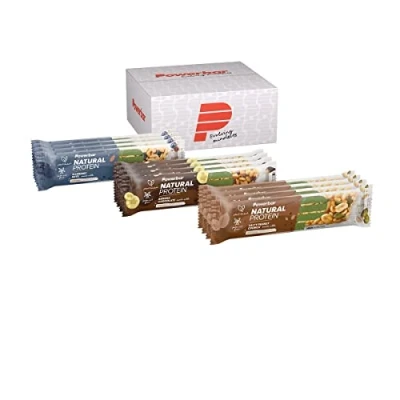 Abbildung von Powerbar Natural Protein Multiflavour Box 12x40g vegane Riegel palmölfrei natürliche Zutaten