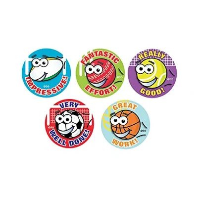 Abbildung von Sticker Solutions Belohnungsaufkleber mit Sportmotiven, 180 Stück